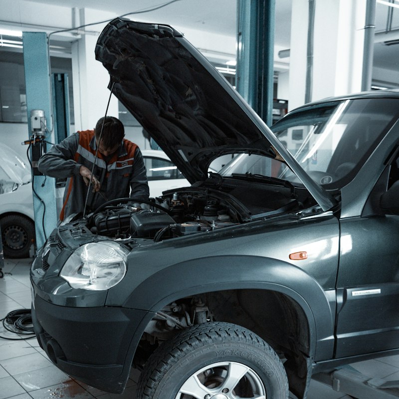 Auto Mechanic Workshop
